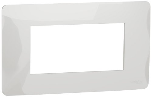Рамка горизонтальная Schneider Electric Unica Modular 1-м. 4 мод. белый картинка